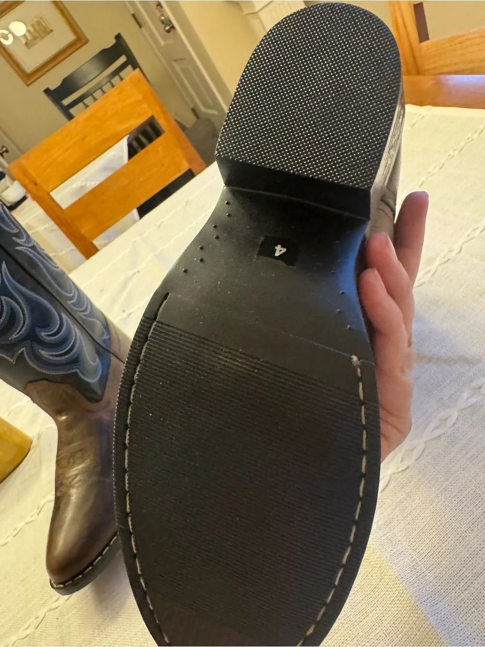 Cody James Kids Leather Western Boots